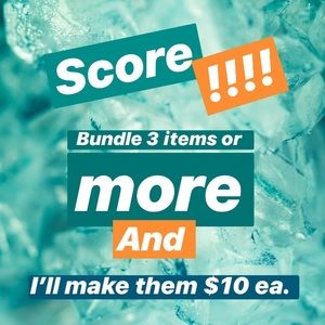 BUNDLE AND SAVE
